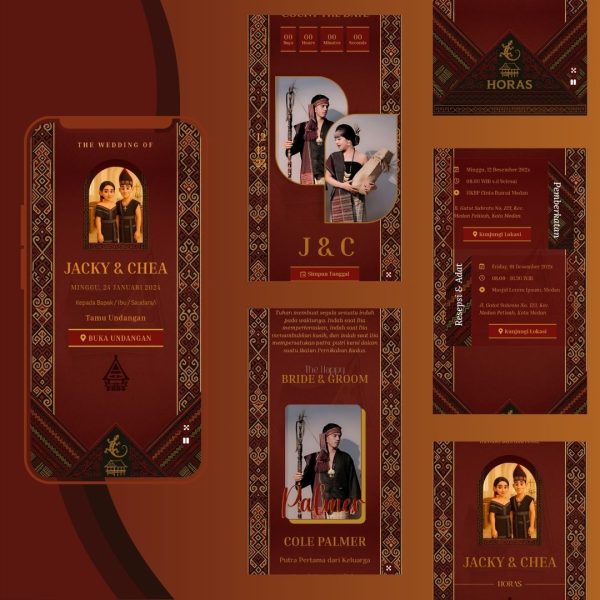 Tema Adat Batak 3 Luxury Ulos