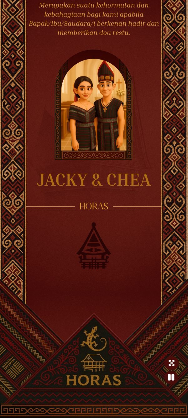 Tema Adat Batak 3 Luxury Ulos - Image 3